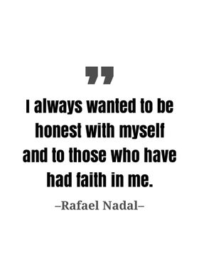 Rafael Nadal quote