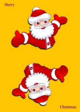 santa claus minimalist