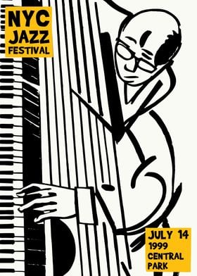 NYC Jazz Festival Poster