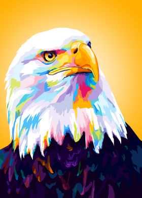 Eagle Pop art