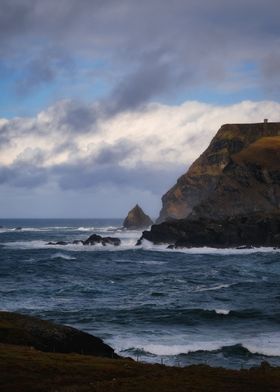 Stormy ocean