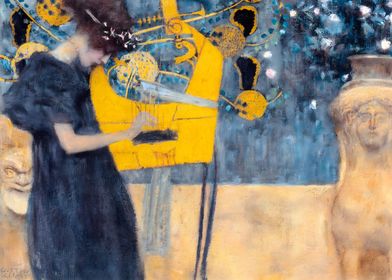 Gustav Klimt Musik I