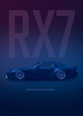 Mazda RX 7 Rocket Bunny