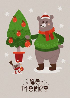 Cute Animal Christmas