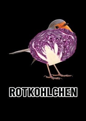 Rotkohlchen Meme Bird