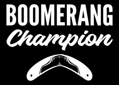 Boomerang Champion Sports 