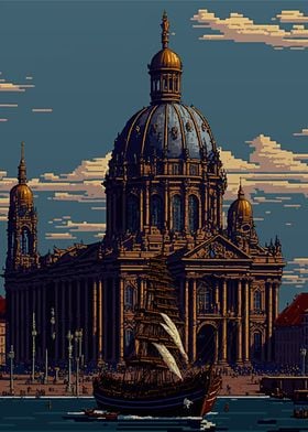 Dresden Pixel art