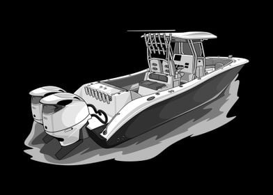 Boats Grayscale