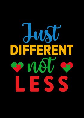 Just different not less