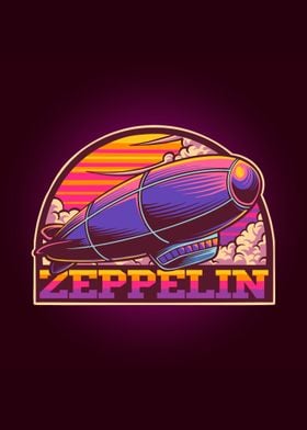 flying zeppelin