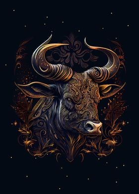 Chinese New Year Ox Bull