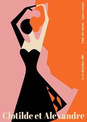 French Ballet Poster