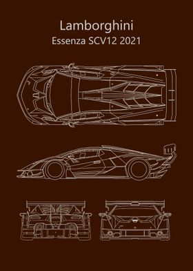 lamborghini essenza 2021