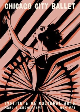 Contemporary Ballet Poster