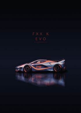 Ferrari FXX K EVO Race Car