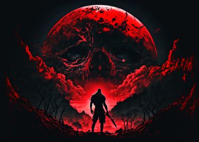 Blood moon horror