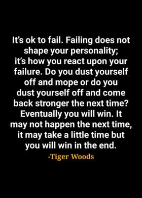 Tiger Woods quotes 