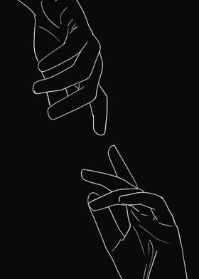 hands minimalist 