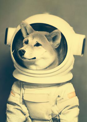 Shiba Astronaut