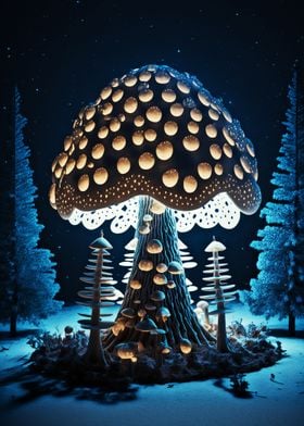 Mushroom Christmas