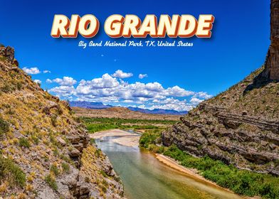 Rio Grand at Big Bend Park