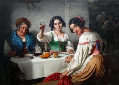 Italian Osteria Scene