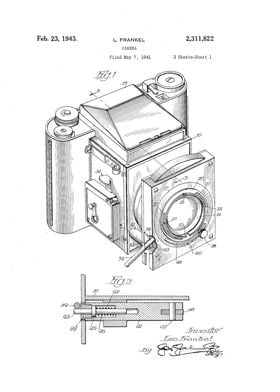 Frankel Box Camera Patent