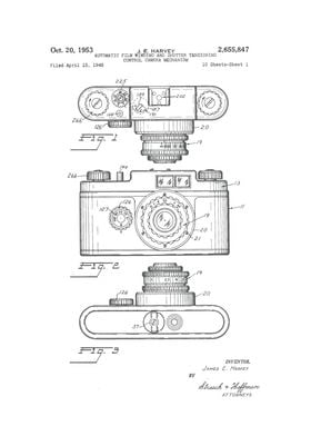 Auto Film Winding Camera