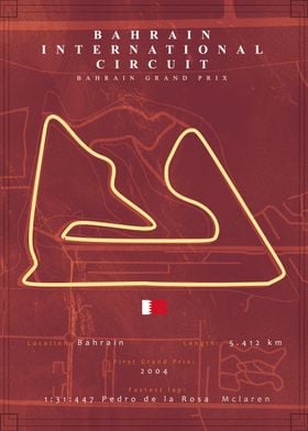 Bahrain Formula 1 track 