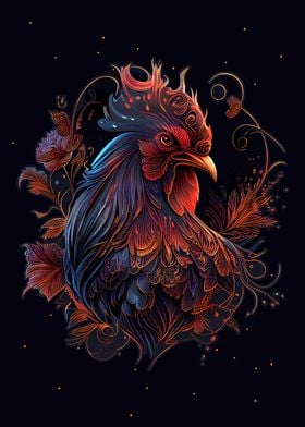 Chinese New Year Rooster