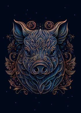 Chinese New Year Pig