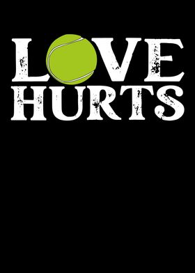 Tennisplayer love hurts