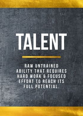 talent motivational art