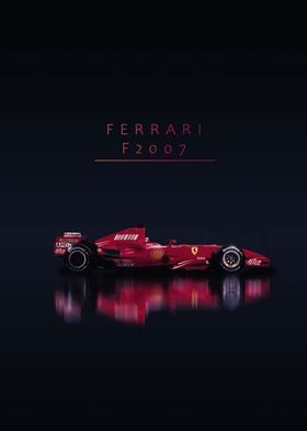 Ferrari F2007 F1 Car 