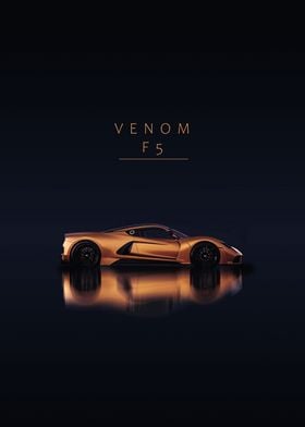 Hennessey Venom F5 Poster