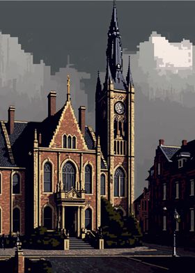 Maastricht pixel art