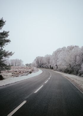 Road trip countryside