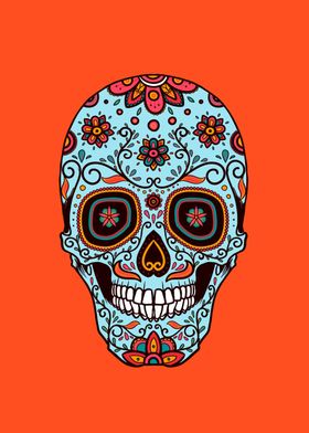 Mexican skull 06