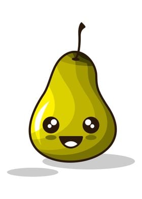 Emoji Avocado Smile Art