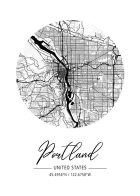 Portland City Map