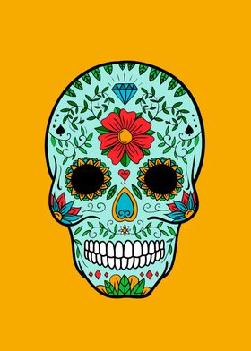 Mexican skull 05