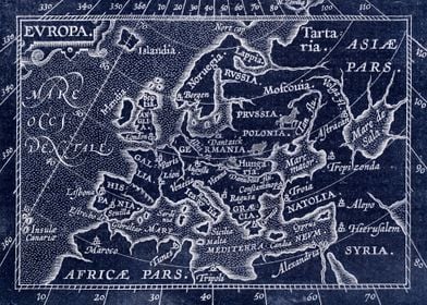 Europe old map