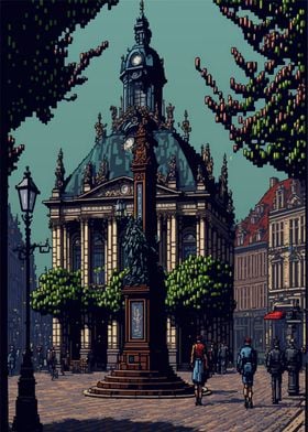 Aachen pixel art