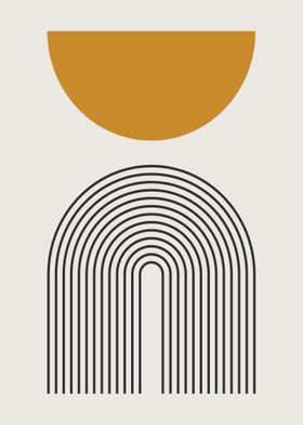 Minimalist Mid Century Art