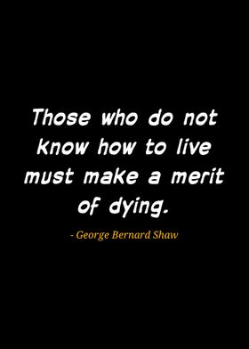 George Bernard Shaw