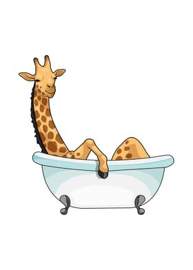 Giraffe Bath Bathtub