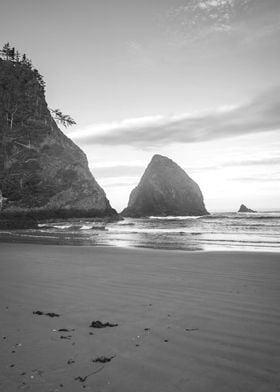 Arch Cape Oregon Sea Stack