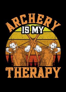 Archery is my therapy retr