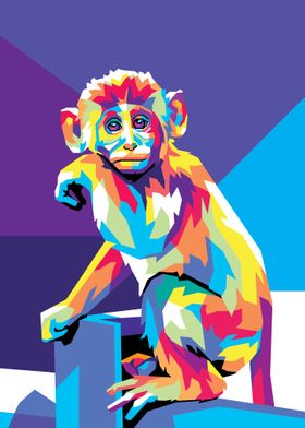 Monkey in WPAP