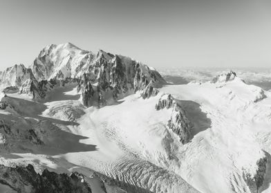 Mont Blanc BW